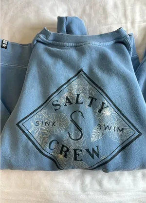 Salty Crew Crewneck Blue thumbnail 1