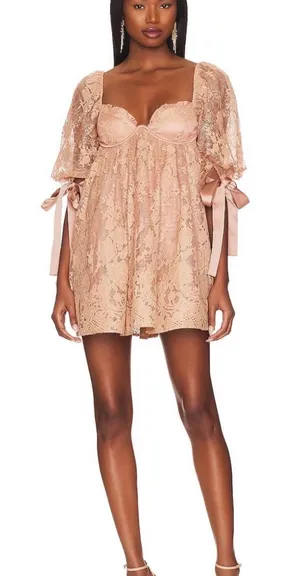 Louisa Mini Dress For Love & Lemons thumbnail 1