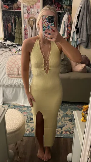 Urban Outfitters Nocturnal Lace Up Mini Dress thumbnail 7