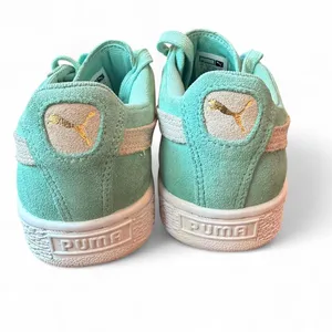 Puma Suede Classic Mint Green Low Top Sneakers Women’s Size 6.5 Casual Shoes thumbnail 6