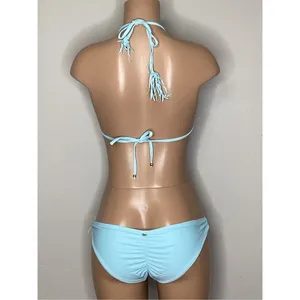 New. Pilyq island blue bikini. S-top/L-bottom. Retails $149 thumbnail 5
