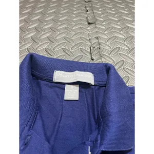 Masters Collection Women's S/S Blue Cotton Golf Shirt Polo Golf Pima‎ Cotton S thumbnail 3