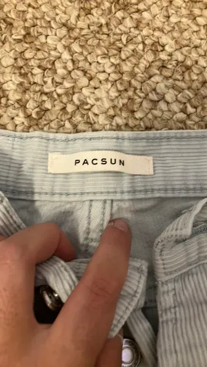 PacSun Pants Corduroy Baby Blue thumbnail 3