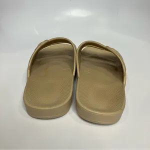 Freedom Moses sandals 2‎ strap slides slip on tan size 10-10.5 thumbnail 5