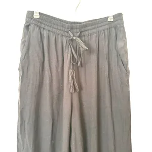 MONDAY‎ SWIMWEAR Tahiti Wide Leg Beach Pant Black Medium thumbnail 5