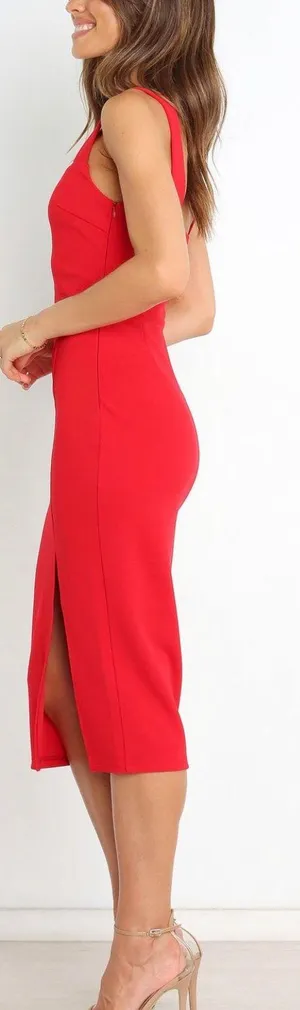 Petal & Pup Hyatt Dress - RED thumbnail 3