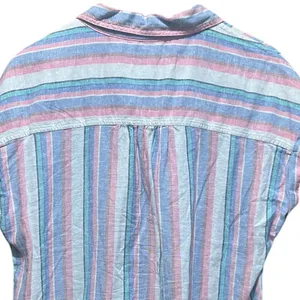 Orvis Women's Short Sleeve Linen Blend‎ Button-Up Shirt Size Medium thumbnail 11