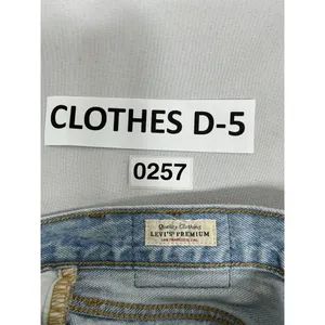 Levi's Womans 501 Light Blue Jeans 26x26 Button Fly Frayed Hem 0257/D-5 thumbnail 3