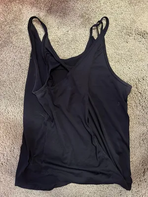 Nike Black Workout Tank thumbnail 2
