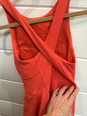 lululemon athletica court crush Pale‎ Raspberry Tennis Dress 2 thumbnail 3