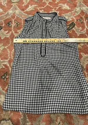 Banana Republic Top Houndstooth Gameday thumbnail 2