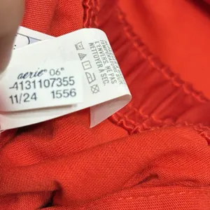 Offline By Aerie Your A Winner Satin Trousers Small Wide Leg Athleisure thumbnail 12