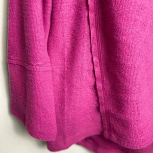 NWT Wildfox Pink Brushed Waffle Knit Sherpa Pullover Sweater Medium thumbnail 7