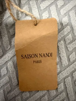 Saison Nandi Braided Camel Corded Belt with Gold Marble Colored Accent Buckle thumbnail 7