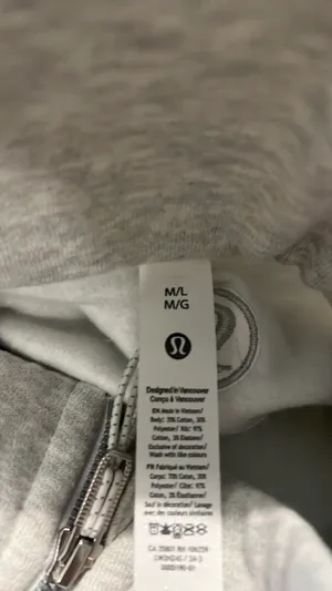 Lululemon Scuba Oversized Funnel Neck Half Zip thumbnail 6