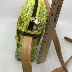 FENDI Vintage Crossbody Customized W Lace In Neon thumbnail 8