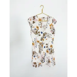 Reformation Deven Floral Print Ruffle Sleeve Mini Dress Feminine Coquette Chic thumbnail 4
