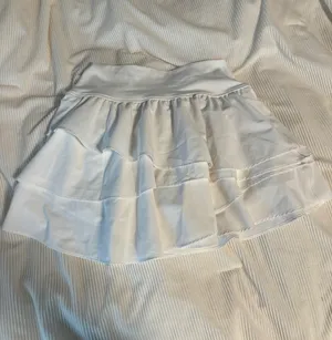 White Ruffle Skirt thumbnail 2