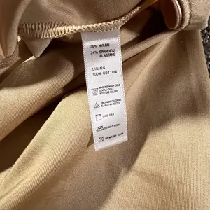 Spanx Shapewear Bodysuit Womens Large Beige Mid-Thigh Scoop Neck Firm‎ Control thumbnail 5
