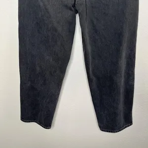 Sunday Best Aritzia Womens Black High-Waisted Straight Leg Jeans Size 29 thumbnail 4