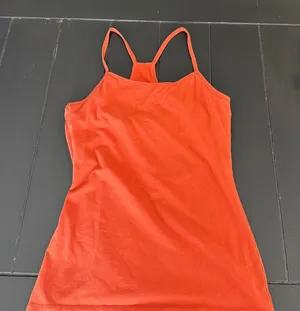 Express Orange Fitted Camisole Top thumbnail 1