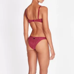triangl swimwear Sparkling Red Bikini Set thumbnail 3