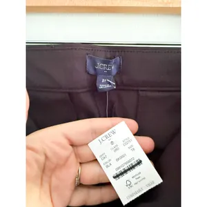 J.Crew Factory | NWT Tall Nicki Flare Pant in Black | Sz T8 thumbnail 6