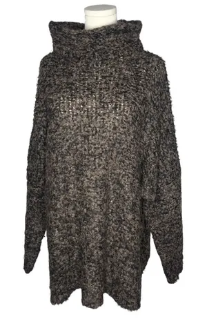 Free People Brown Alpaca Blend Knit Turtleneck She’s All That Tunic Sweater thumbnail 1