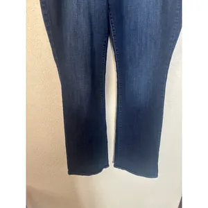 Old Navy The Dreamer Jeans 14 Tall Dark Wash Bootcut Denim Stretch thumbnail 4