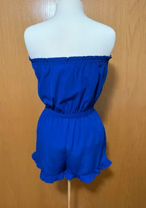 Blue romper Size M thumbnail 3