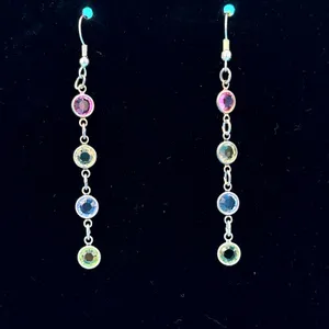 Swarovski Vintage Bezel Austrian Crystal Bracelet & Earrings Set thumbnail 2