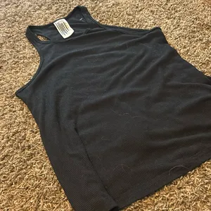 Free People Plain Black Flowy Tank‎ Size Medium thumbnail 1