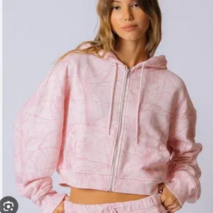 Dairy Boy Full Zip Hoodie Sweatshirt Bubblegum Pink Camo Lounge Viral Size S thumbnail 4