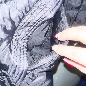 Lululemon puffer reversible black heather gray bomb bomber primaloft jacket thumbnail 6