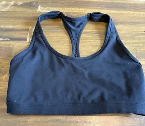 Lorna Jane Black Adjustable Sports Bra Small Mesh Not Padded Active thumbnail 1
