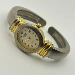 Vintage Two-tone ACQUA Indiglo Women’s Quartz Watch Working New Battery thumbnail 4