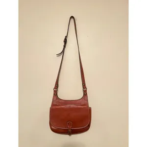 Patricia Nash Leather Crossbody Flap Magnet‎ Closure Tan Handbag New thumbnail 3