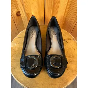 Life Stride Margot Women's Shoes Size 6.5M Black Buckled Slip On thumbnail 2