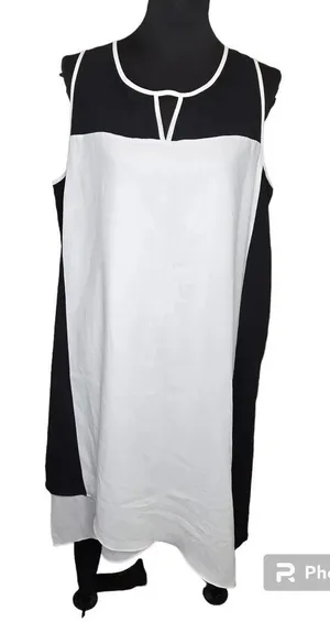 Lane‎ Bryant Colorblock Midi Dress thumbnail 1