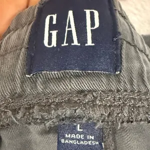 NWT GAP L Everyday Easy Pull On Jogger Pant Gray 100% Lyocell Utility Lounge $80 thumbnail 4