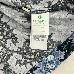 Collection tie-sleeve button-front top in Ratti® Pacific paisley XXL thumbnail 7