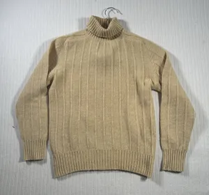 Vintage Tami Women’s Small Yellow Rib Knit Quarter Zip Mock Neck Sweater thumbnail 1