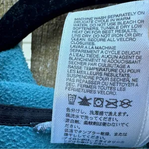 The North Face Teal Hooded Zip Fleece Jacket TKA 100 Sz XL thumbnail 7