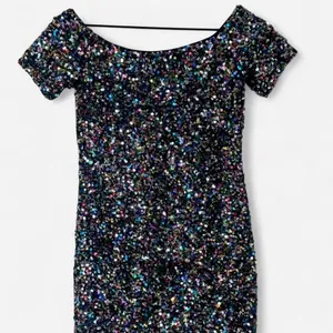 Gianni Bini Zoe Confetti Sequin Off-The-Shoulder Dress Mini thumbnail 2