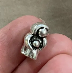 Bead loose will fit Pandora bracelet mom daughter sister family 925 new thumbnail 1