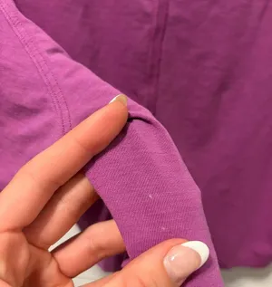 Lululemon All Yours Cropped T-Shirt Vivid Plum thumbnail 7