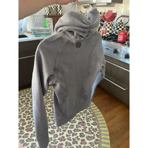 Lululemon Scuba zip-up hoodie grey sparkle/shimmer women's‎ 4 thumbnail 3