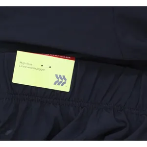 NWT All In Motion Womens High-Rise Winter Woven Lined Joggers 91754551 Black XS thumbnail 11