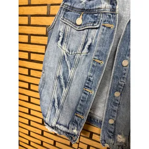 KanCan‎ Distressed Denim Vest Size Small thumbnail 4