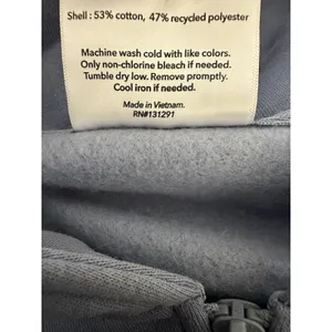 Blogilates Marshmallow Hoodie Steel Blue Size Large thumbnail 7